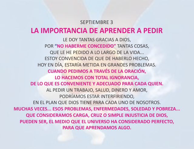 La importancia de aprender a pedir